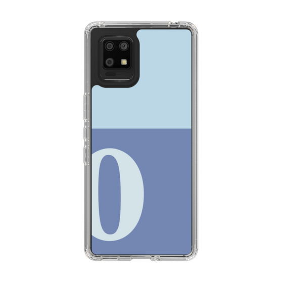 Slim Protection Case［ Original - initial two tone - O blue ］