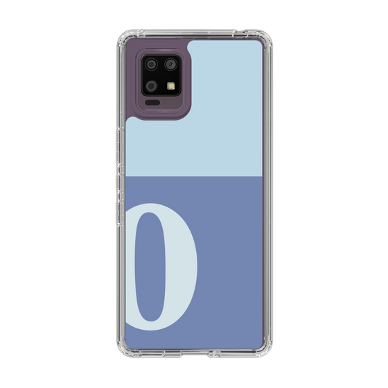 Slim Protection Case［ Original - initial two tone - O blue ］