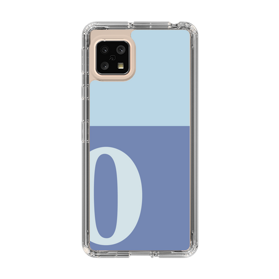 Slim Protection Case［ Original - initial two tone - O blue ］