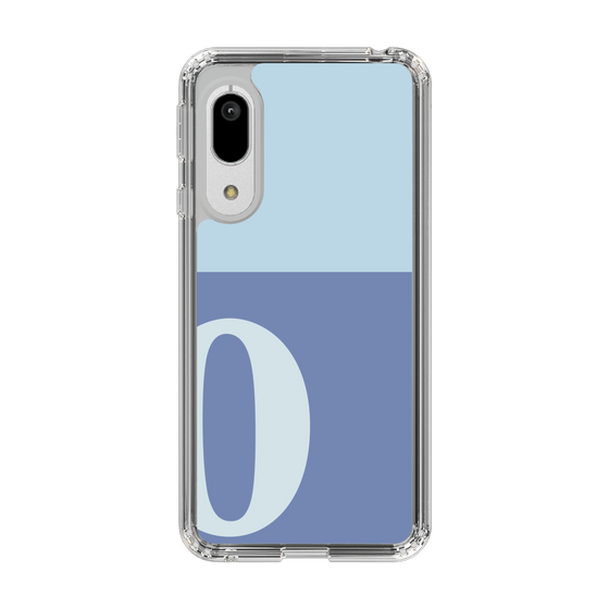 Slim Protection Case［ Original - initial two tone - O blue ］