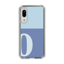Slim Protection Case［ Original - initial two tone - O blue ］
