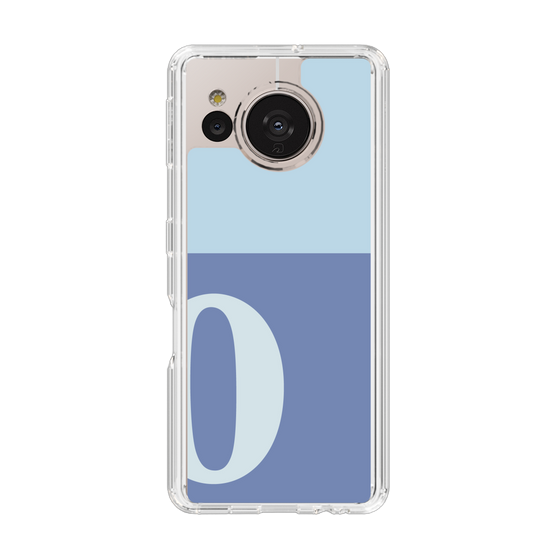 Slim Protection Case［ Original - initial two tone - O blue ］