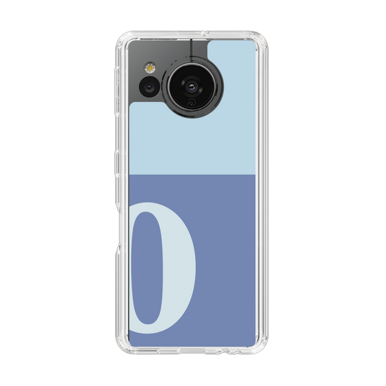 Slim Protection Case［ Original - initial two tone - O blue ］