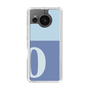 Slim Protection Case［ Original - initial two tone - O blue ］