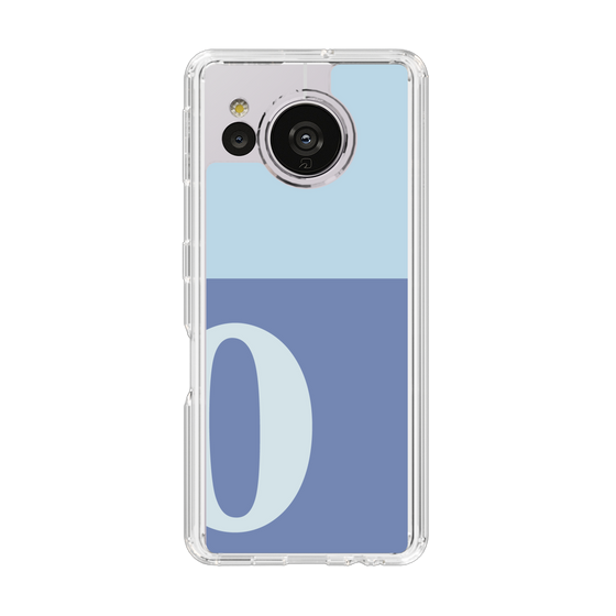 Slim Protection Case［ Original - initial two tone - O blue ］
