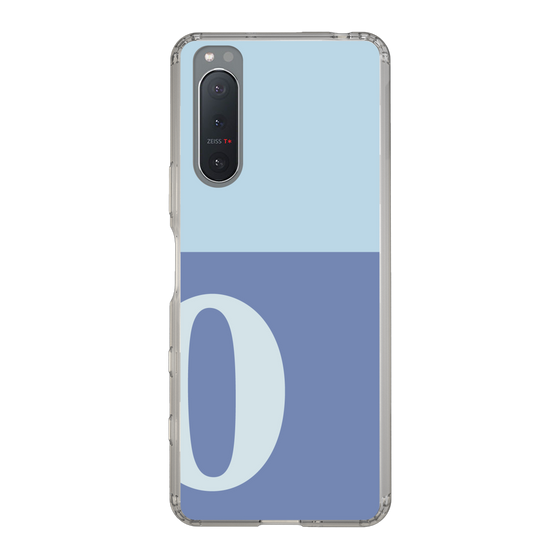 Slim Protection Case［ Original - initial two tone - O blue ］