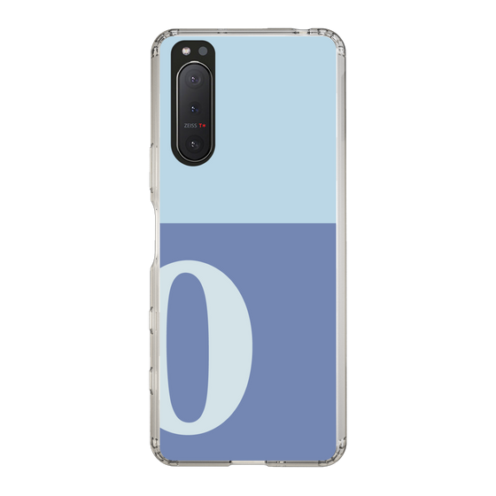 Slim Protection Case［ Original - initial two tone - O blue ］