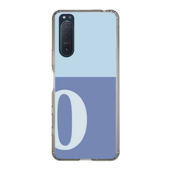 Slim Protection Case［ Original - initial two tone - O blue ］