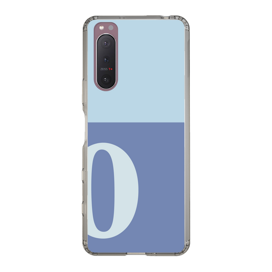 Slim Protection Case［ Original - initial two tone - O blue ］