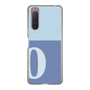 Slim Protection Case［ Original - initial two tone - O blue ］