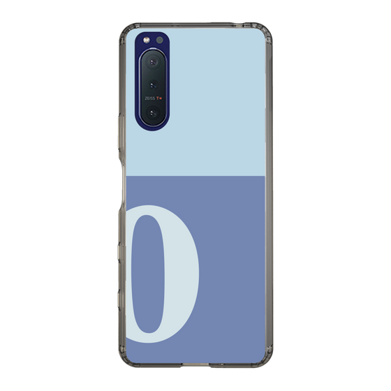 Slim Protection Case［ Original - initial two tone - O blue ］