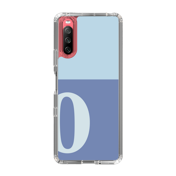 Slim Protection Case［ Original - initial two tone - O blue ］