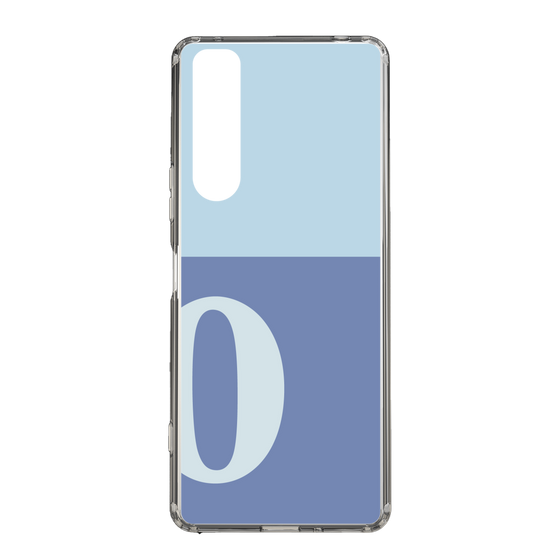 Slim Protection Case［ Original - initial two tone - O blue ］