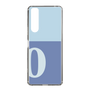 Slim Protection Case［ Original - initial two tone - O blue ］