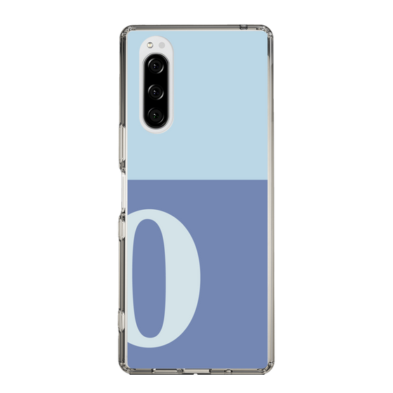 Slim Protection Case［ Original - initial two tone - O blue ］