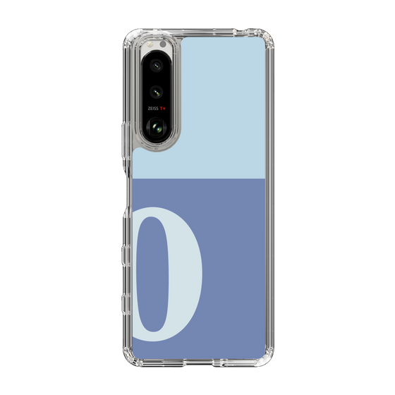 Slim Protection Case［ Original - initial two tone - O blue ］