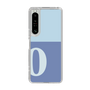 Slim Protection Case［ Original - initial two tone - O blue ］