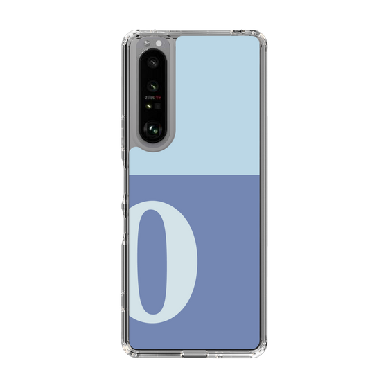 Slim Protection Case［ Original - initial two tone - O blue ］
