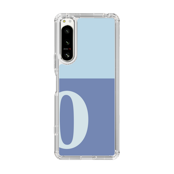 Slim Protection Case［ Original - initial two tone - O blue ］