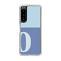 Slim Protection Case［ Original - initial two tone - O blue ］