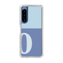 Slim Protection Case［ Original - initial two tone - O blue ］