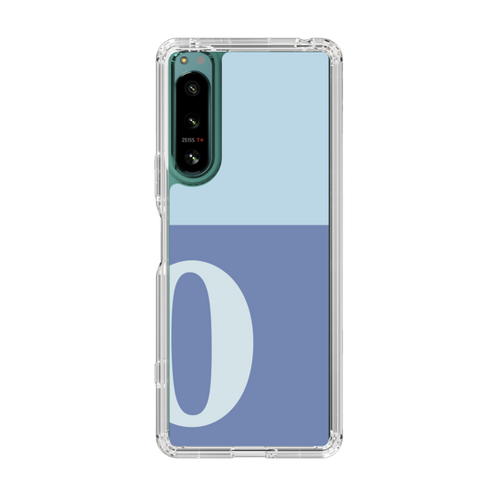 Slim Protection Case［ Original - initial two tone - O blue ］