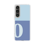 Slim Protection Case［ Original - initial two tone - O blue ］