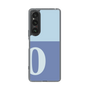 Slim Protection Case［ Original - initial two tone - O blue ］