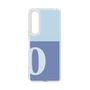 Slim Protection Case［ Original - initial two tone - O blue ］