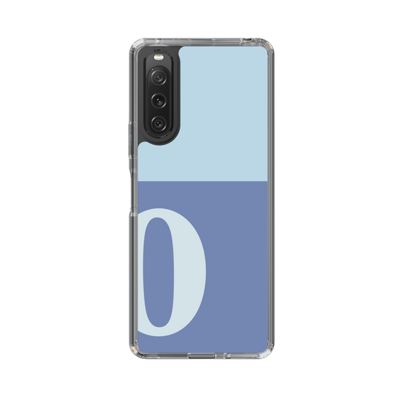 Slim Protection Case［ Original - initial two tone - O blue ］