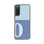 Slim Protection Case［ Original - initial two tone - O blue ］