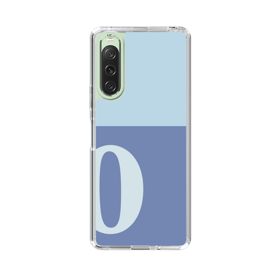 Slim Protection Case［ Original - initial two tone - O blue ］