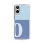 Slim Protection Case［ Original - initial two tone - O blue ］