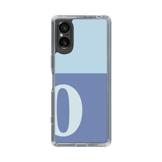 Slim Protection Case［ Original - initial two tone - O blue ］