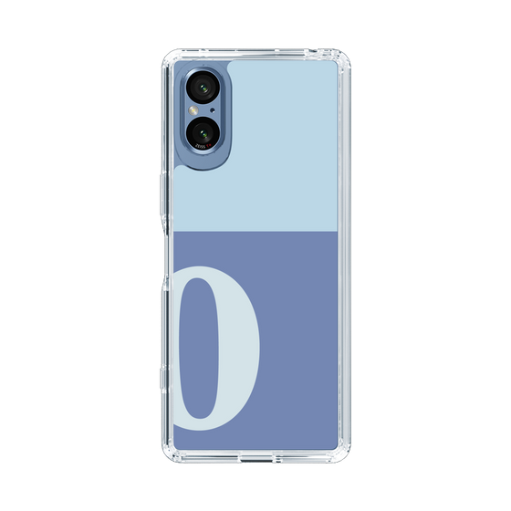 Slim Protection Case［ Original - initial two tone - O blue ］