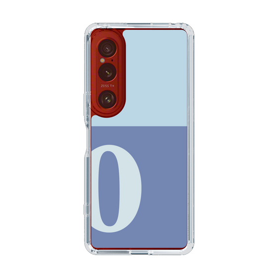Slim Protection Case［ Original - initial two tone - O blue ］