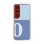 Slim Protection Case［ Original - initial two tone - O blue ］