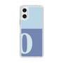 Slim Protection Case［ Original - initial two tone - O blue ］