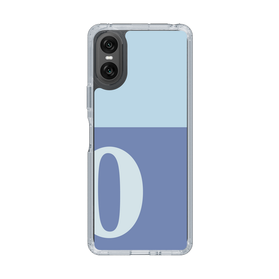 Slim Protection Case［ Original - initial two tone - O blue ］