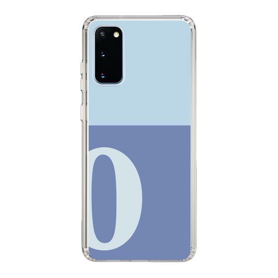 Slim Protection Case［ Original - initial two tone - O blue ］
