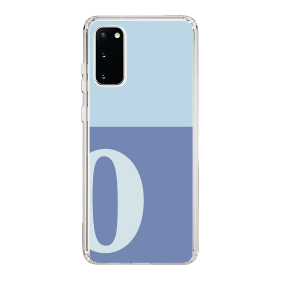 Slim Protection Case［ Original - initial two tone - O blue ］