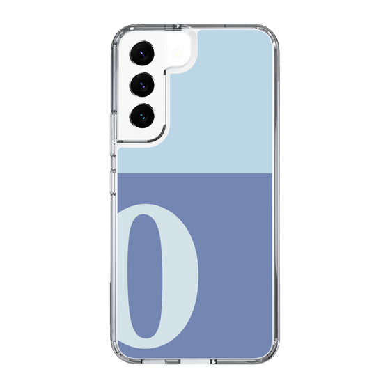 Slim Protection Case［ Original - initial two tone - O blue ］