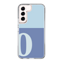 Slim Protection Case［ Original - initial two tone - O blue ］