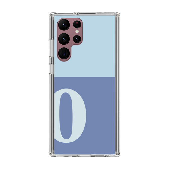 Slim Protection Case［ Original - initial two tone - O blue ］