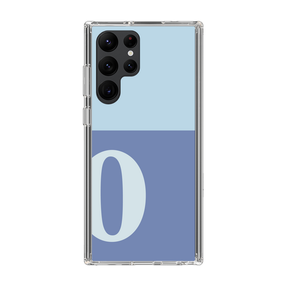 Slim Protection Case［ Original - initial two tone - O blue ］