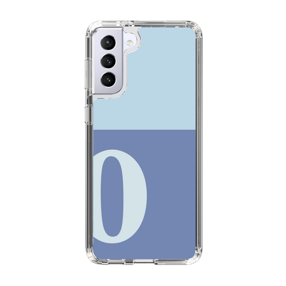 Slim Protection Case［ Original - initial two tone - O blue ］