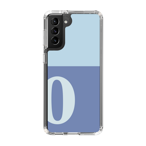 Slim Protection Case［ Original - initial two tone - O blue ］