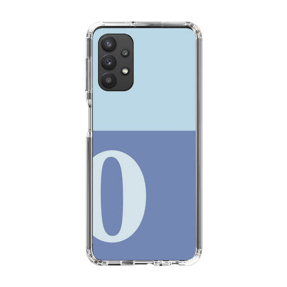 Slim Protection Case［ Original - initial two tone - O blue ］