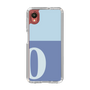 Slim Protection Case［ Original - initial two tone - O blue ］
