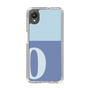Slim Protection Case［ Original - initial two tone - O blue ］